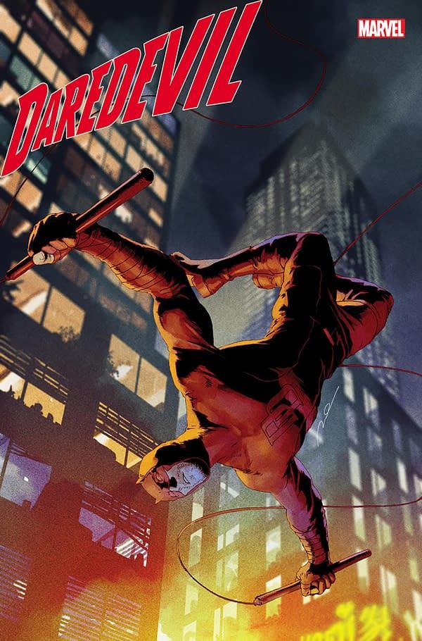 Cover image for DAREDEVIL 5 GERALD PAREL VARIANT