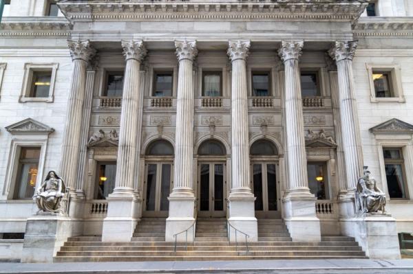 The New York State Appellate Division Courthouse, in Manhattan, NYC