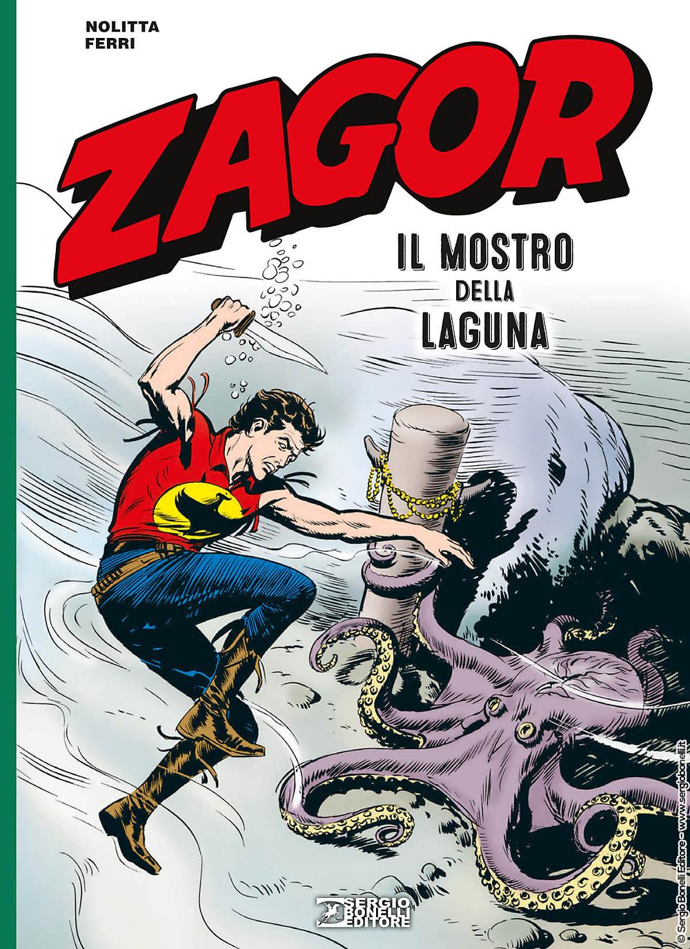 Sergio Bo<em></em>nelli Editore presents “ZAGOR. THE Mo<em></em>nSTER OF THE LAGOON”