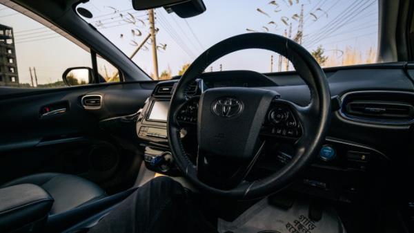 The 2019 Prius offers an upscale interior experience with more space than competitors at its price. Photos: Akif Hamid