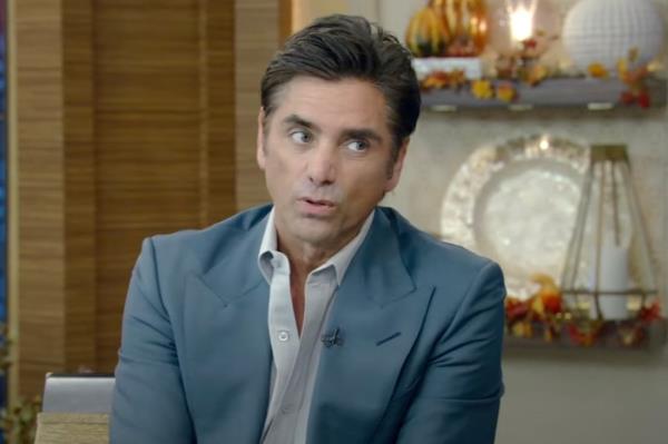 John Stamos in 2023, looking serious. 