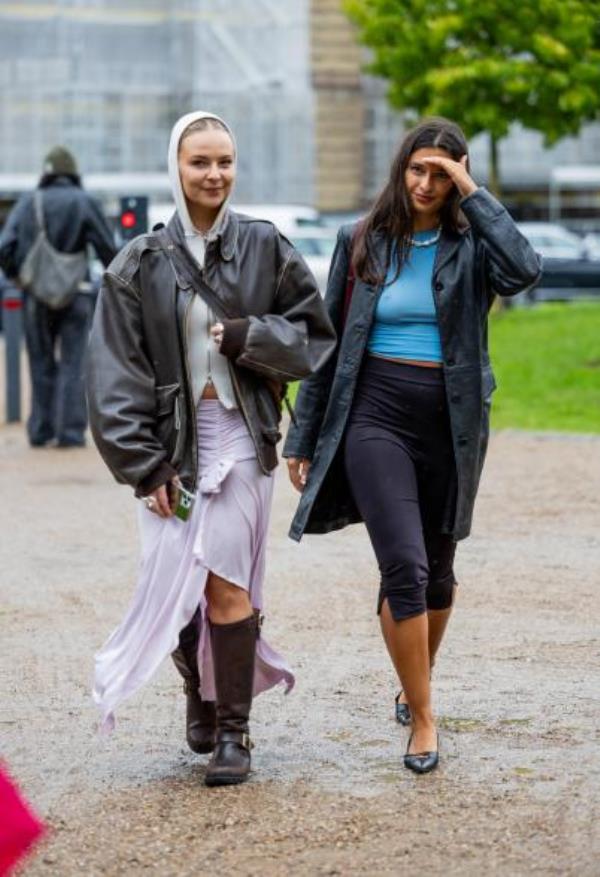 At Copenhagen Fashion Week, show-goers sport capri pants on the street