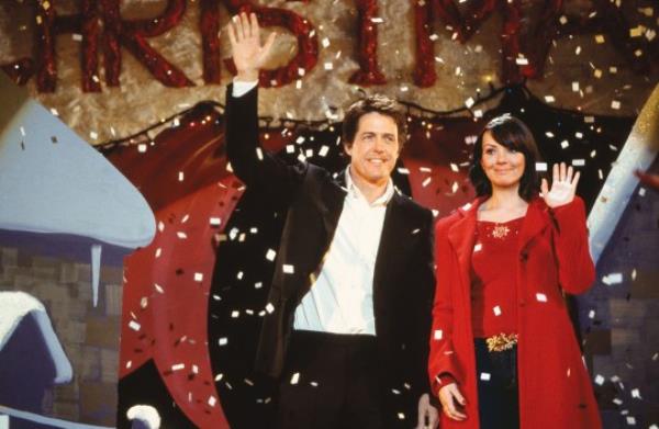 Hugh Grant and Martine McCutcheon in Love Actually