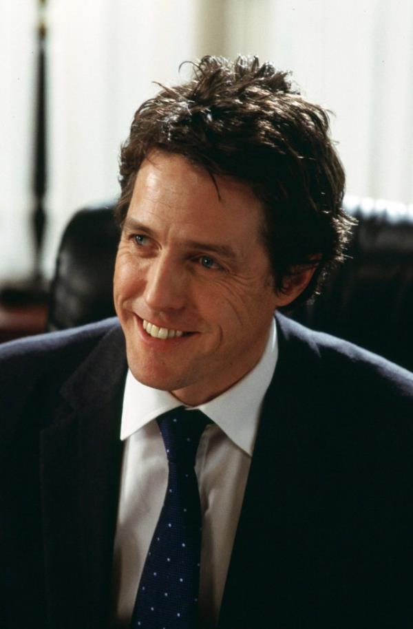 Hugh Grant in Love Actually