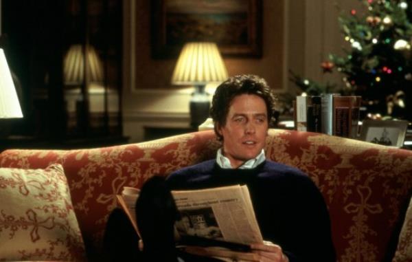 Hugh Grant in Love Actually