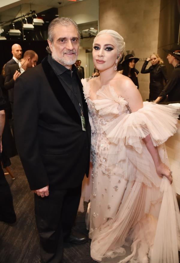 Joe Germanotta and Lady Gaga