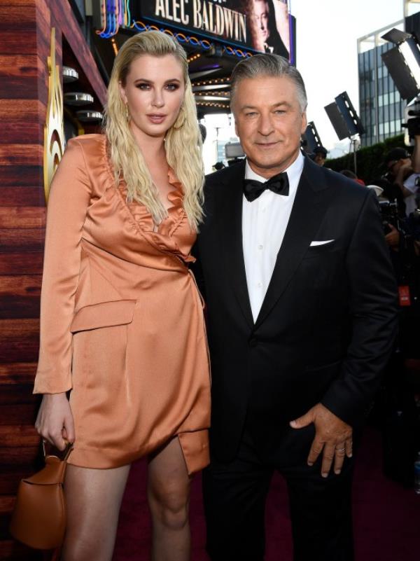 Ireland Baldwin and Alec Baldwin 