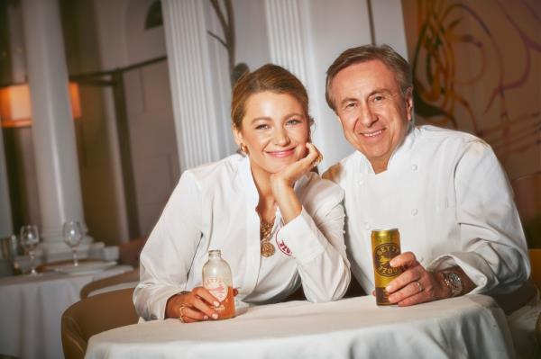 Blake Lively and Daniel Boulud 