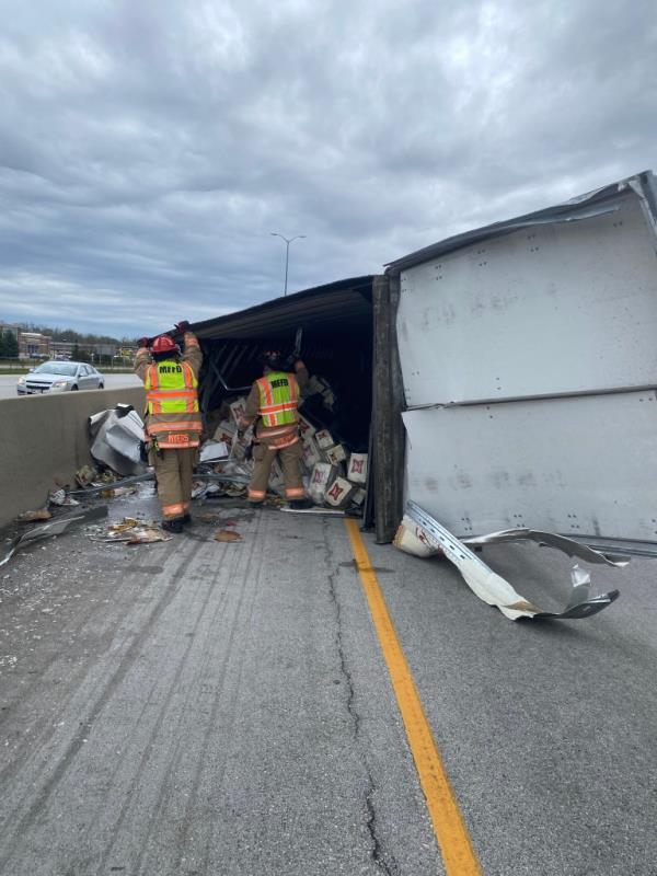 Wisco<em></em>nsin beer truck mishap.