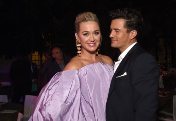 Katy Perry and Orlando Bloom