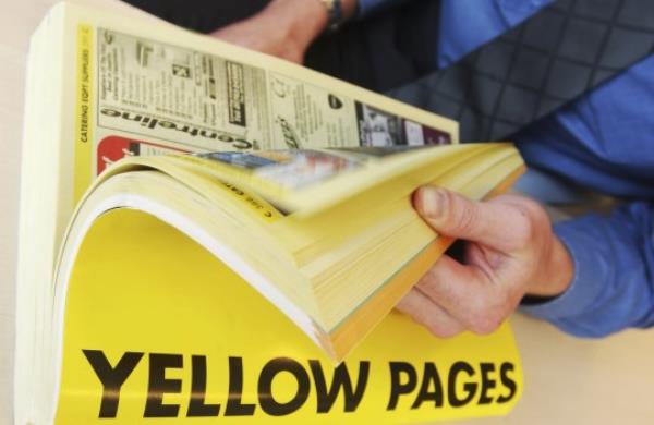 The Yellow Pages catalogue was disco<em></em>ntinued in 2019 