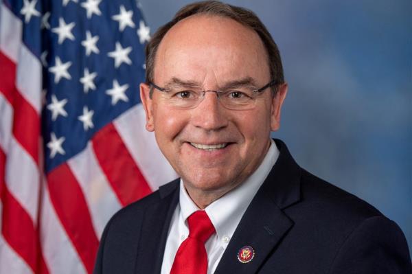 Republican U.S. Rep. Tom Tiffany of Wisconsin, running for re-election to the U.S. House of Representatives in the 2022 U.S. midterm elections, appears in an undated handout photo provided October 11, 2022. 