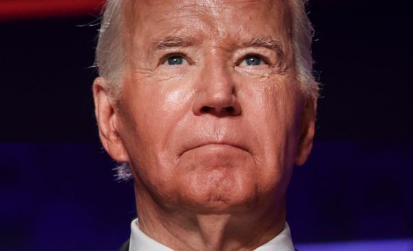 President Joe Biden attends the White House Correspondents' Association Dinner in Washington, U.S., April 27, 2024.