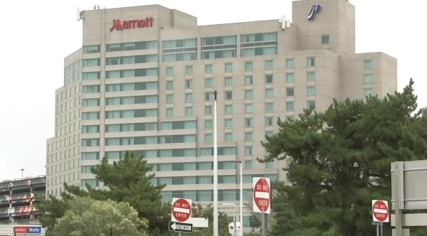 Medics were called to the Philadelphia Airport Marriott around 10:40 p.m. a<em></em>bout an unrespo<em></em>nsive woman with a 