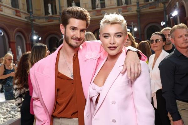 Andrew Garfield and Florence Pugh. 