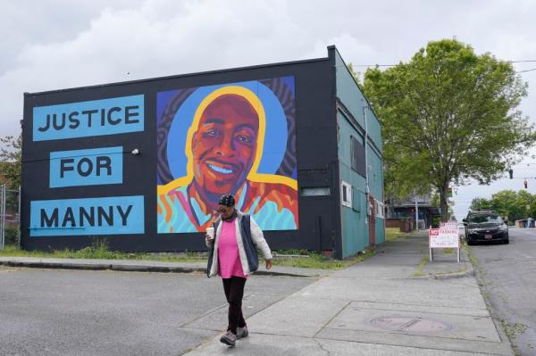 A mural dedicated to Ellis in the Hilltop neighborhood of Tacoma.