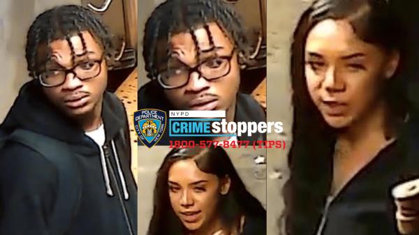 This duo is suspected in the stabbing of a 32-year-old man who had been snoozing on a No. 5 train in the Bronx, cops said. 