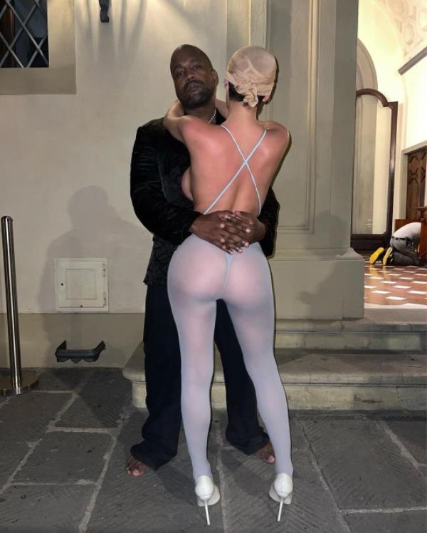 Kanye West and Bianca Censori