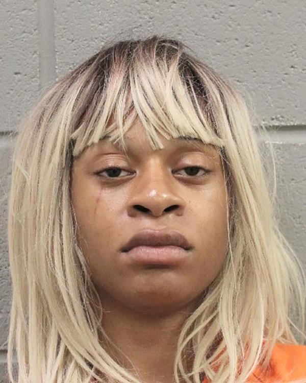 Karon Fisher's booking photo.