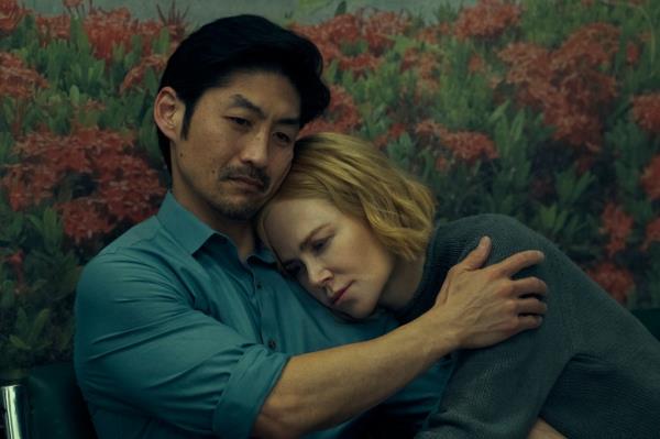 Brian Tee and Nicole Kidman in 