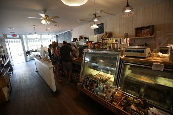 Interior Marie Eiffel Market in Shelter Island.