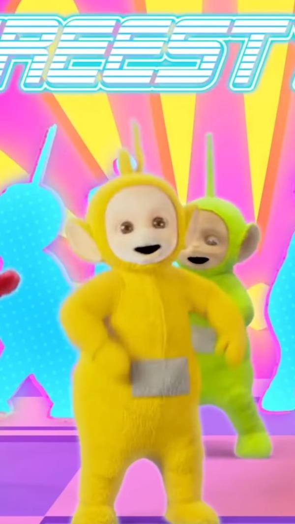 Teletubbies dancing to Playboi Carti. 