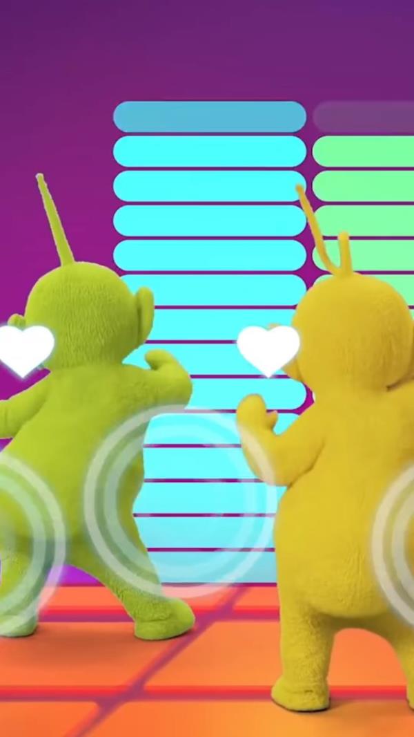 Teletubbies dancing to Playboi Carti. 