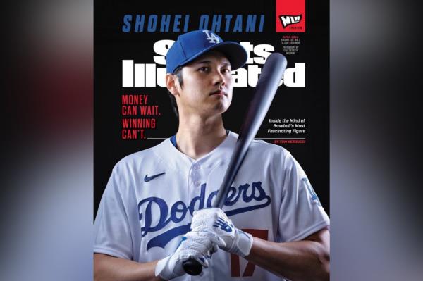 Shohei Ohtani on the SI April ba<em></em>seball Preview Issue.