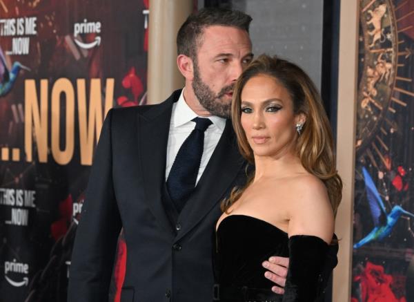 Ben Affleck and Jennifer Lopez at the 