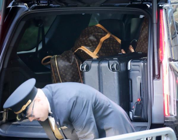 Melania Trump luggage